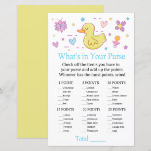 Papier Canard en caoutchouc Qu'est-ce que le jeu de votre