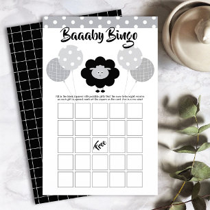 Papier Carton de jeu de bingo pour Baby Shower avec agnea
