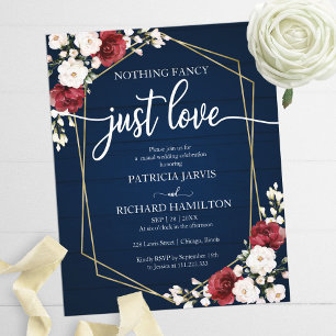 Papier Cartons d'invitation de mariage pas chers à motifs
