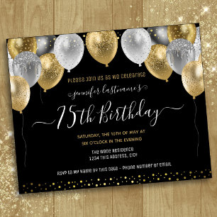 Papier Cartons d'invitation pour une fête d'anniversaire