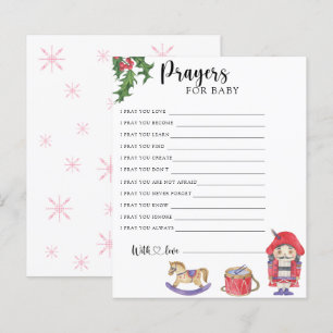 Papier Casse-Noisette - Jeu de fête prières pour bébé
