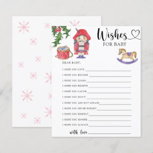 Papier Casse-noisette - Jeu de fête vœux pour bébé