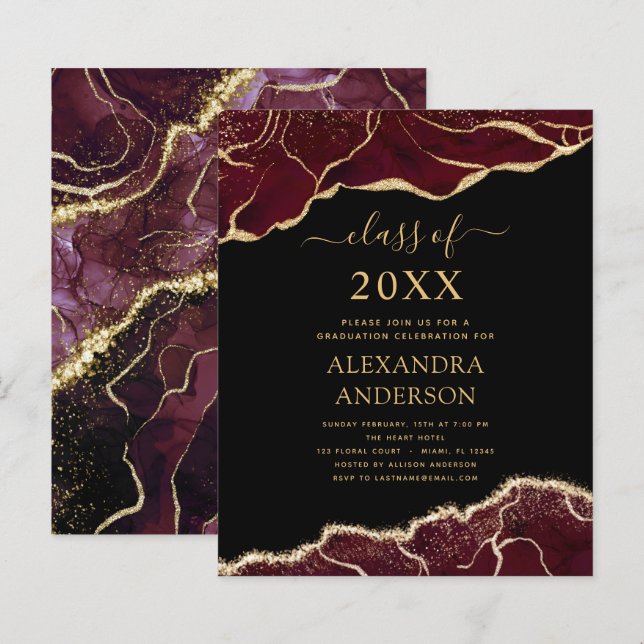 Papier Catégorie d'âge budgétaire de 2023 Bourgogne (Devant / Derrière)