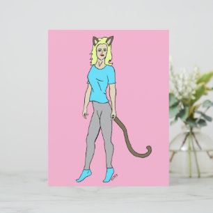 Papier catgirl