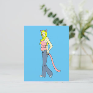 Papier catgirl