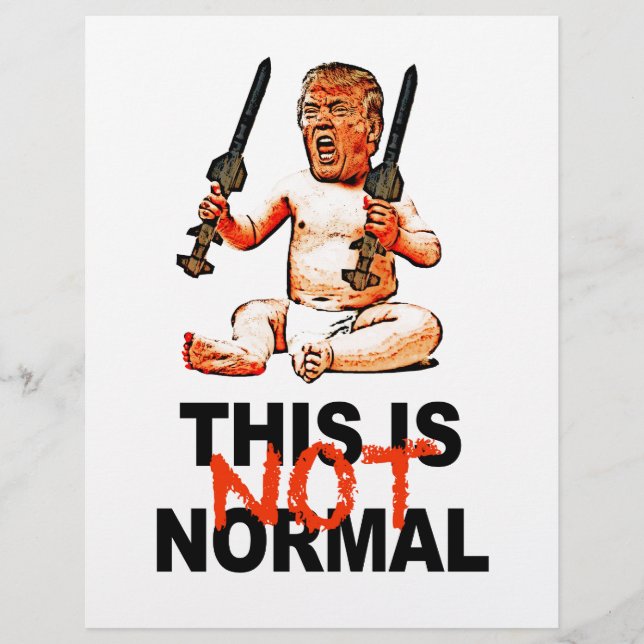 Papier Ce n'est pas normal (Devant)