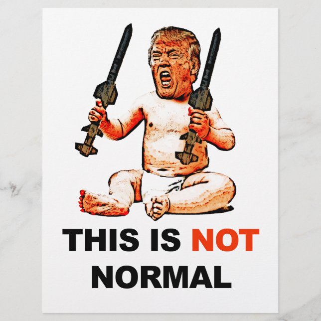 Papier Ce n'est pas normal (Devant)