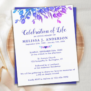 Papier Célébration Budgétaire De La Vie Purple Eucalyptus