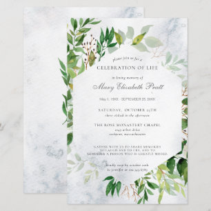 Papier Célébration des funérailles de la vie