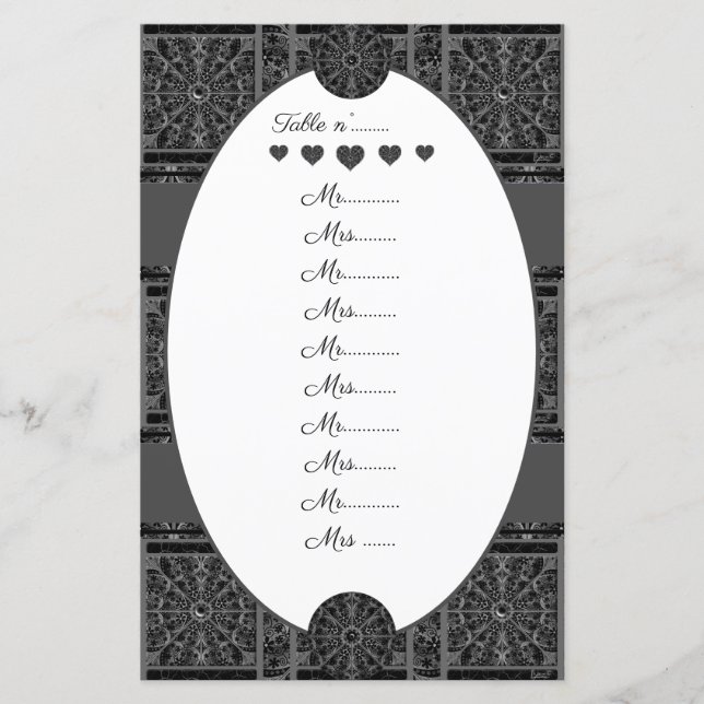 Papier Céramique noir (Devant)