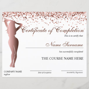 Papier Certificat d'achèvement de la Sculpture de l'organ