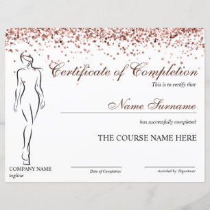 Papier Certificat d'achèvement de la Sculpture de l'organ