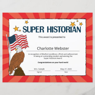Papier Certificats de reconnaissance d'étudiant super his