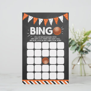 Papier C'est un garçon ! Basket-ball Baby shower à thème 