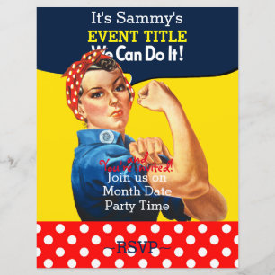 Papier C'est votre offre de Rosie Party personnalisée