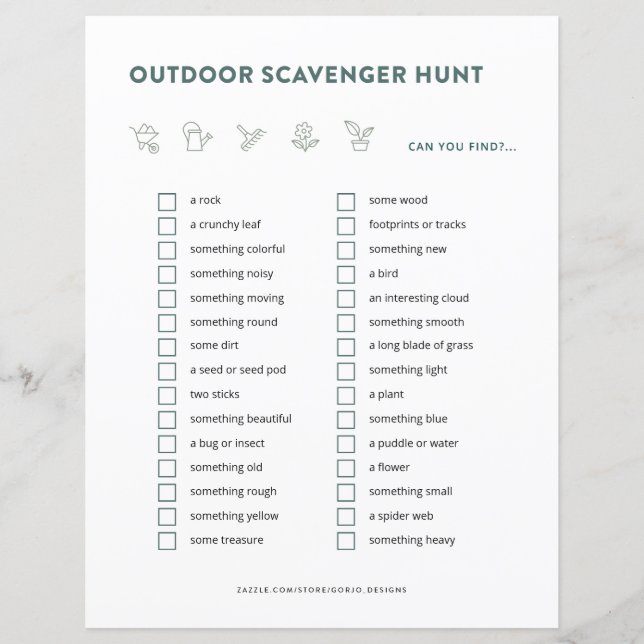 Papier Chasse à l'extérieur pour enfants Activités Jeux d (Devant)