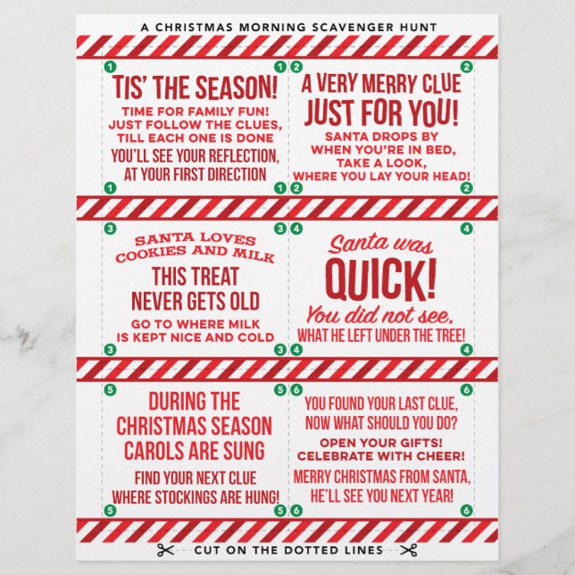 Papier Chasse aux cavaliers du matin de Noël (Devant)