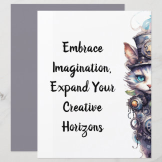 Papier Chat 1 Kitten et chapeau supérieur aquarelle