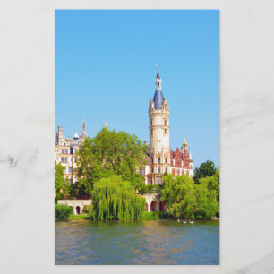 Papier Château de Schwerin, Allemagne
