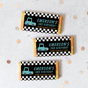 Papier Checker Flag Car Pitstop Bar Wrapper Favoriser