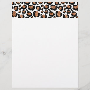 Papier Cheetah - Motif Leopard