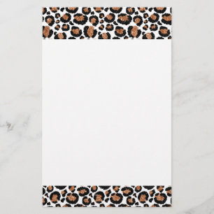 Papier Cheetah - Motif Leopard