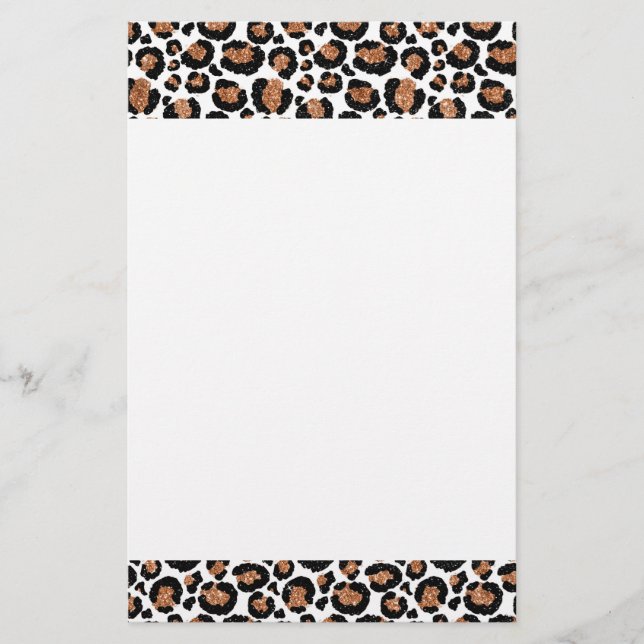 Papier Cheetah - Motif Leopard (Devant)