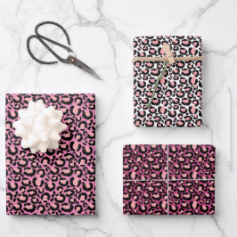 Papier Cheetah rose