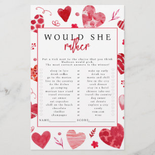 Papier Chéri Plutôt Que Bébé Jeu De Baby Shower