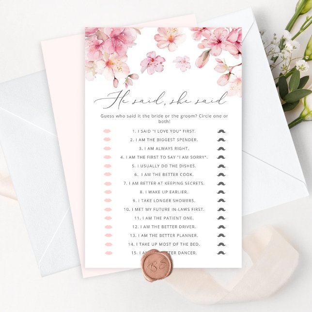 Papier Cherry florssom Il dit qu'elle a dit nuptiale douc (Créateur téléchargé)