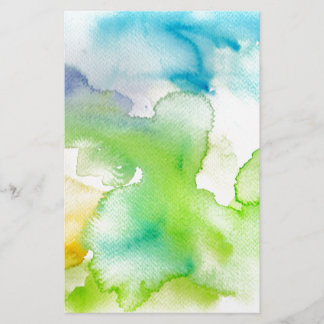 Papier Chic Simple Beau Motif Abstrait Aquarelle
