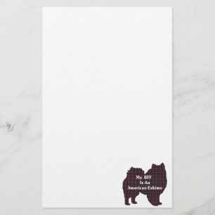 Papier Chien Esquimau Américain Meilleur Ami
