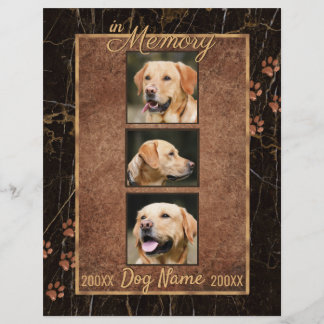 Papier Chien Mémoire Rainbow Pont Poème Marbre Rustique