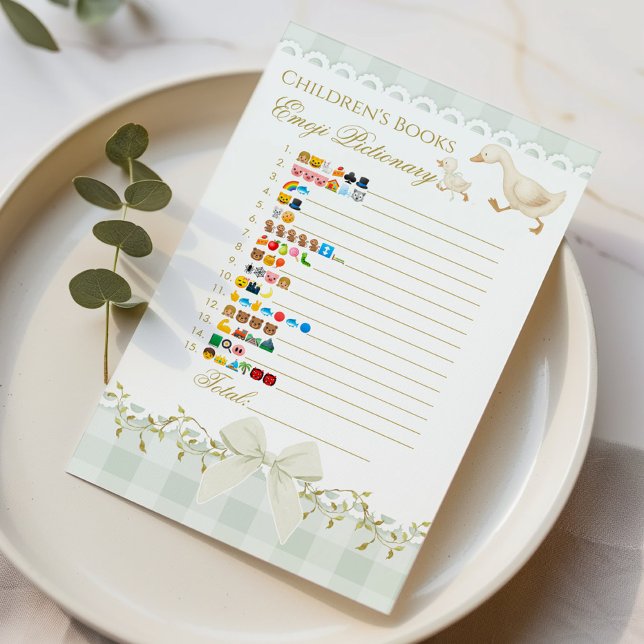 Papier Childrens Books Emoji Pictionary Silly Goose Sage (Créateur téléchargé)