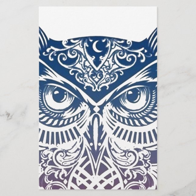 Papier Chouette (Devant)