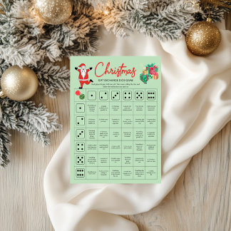 Papier Christmas Gift Exchange Dice Game | Roll the Dice