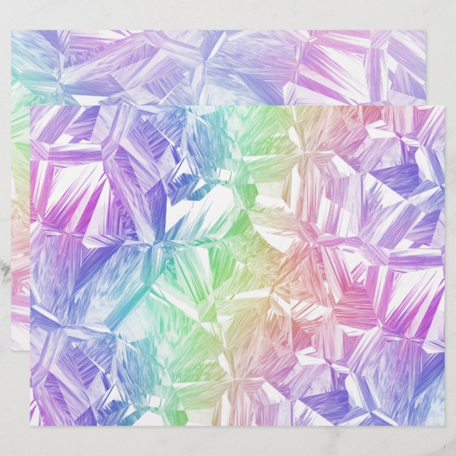 Papier chromatic reality : paper sheet (Devant / Derrière)