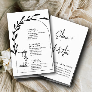 Papier Chronologie des événements Mariage Arche de base T