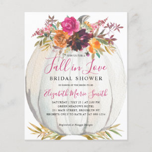 Papier Chute en amour Purple Floral Citrouille Fête des m