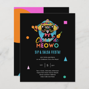 Papier Cinco De Meowo Fun Fiesta Cat Mayo