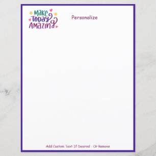 Papier Citez une citation inspirante pour rendre aujourd'