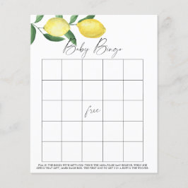 Papier Citrons - Baby Bingo jeu
