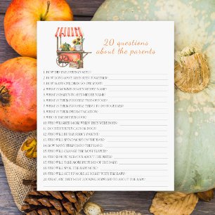 Papier Citrouille - 20 questions sur les Parents