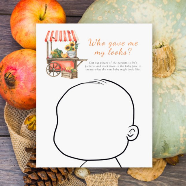 Papier Citrouille - Qui m'a donné mon look bébé jeu (Créateur téléchargé)