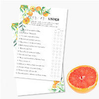 Citrus - Plus ou sous la douche nuptiale