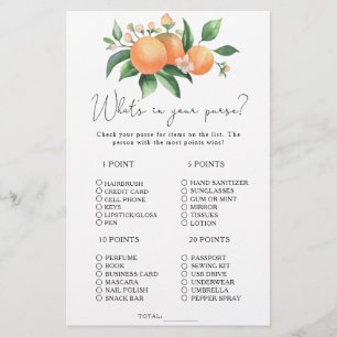 Papier Citrus - Qu'y a-t-il dans votre jeu de bourse