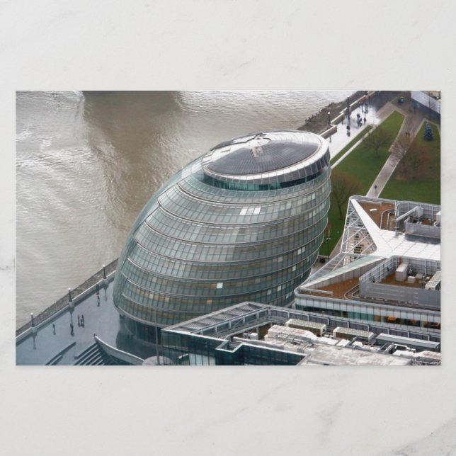 Papier City Hall Londres Angleterre (Devant)