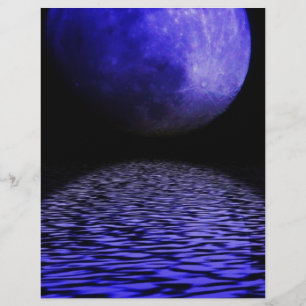 Papier Clair de lune rougeoyant