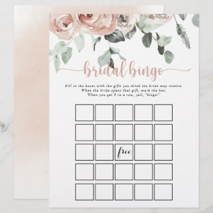 Papier Classique Rose Rose Rose Rose Floral Bridal Jeu de