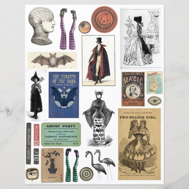 Papier Clipart Halloween (Devant)